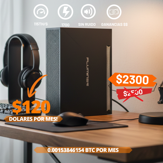 Fluminer T3 - 130 usd por mes