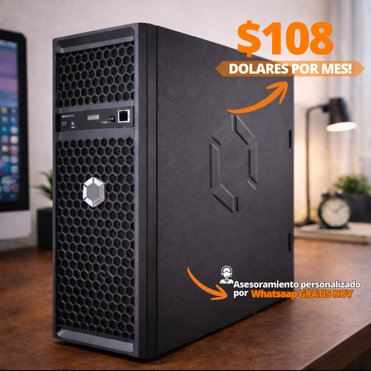 Avalon Q - 108 dolares por mes en Bitcoin