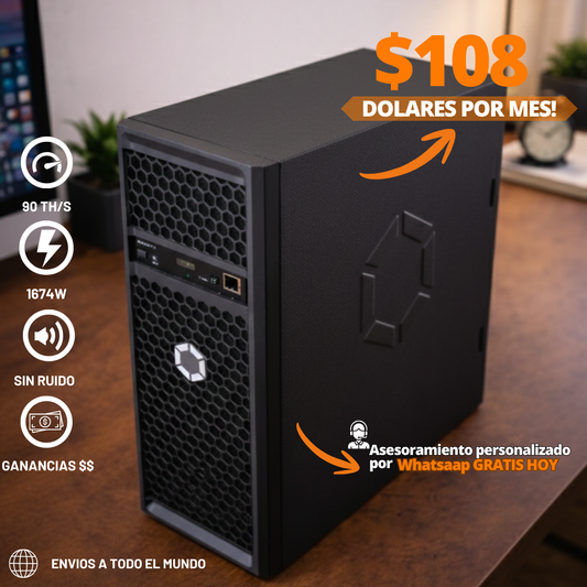 Avalon Q - 108 dolares por mes en Bitcoin